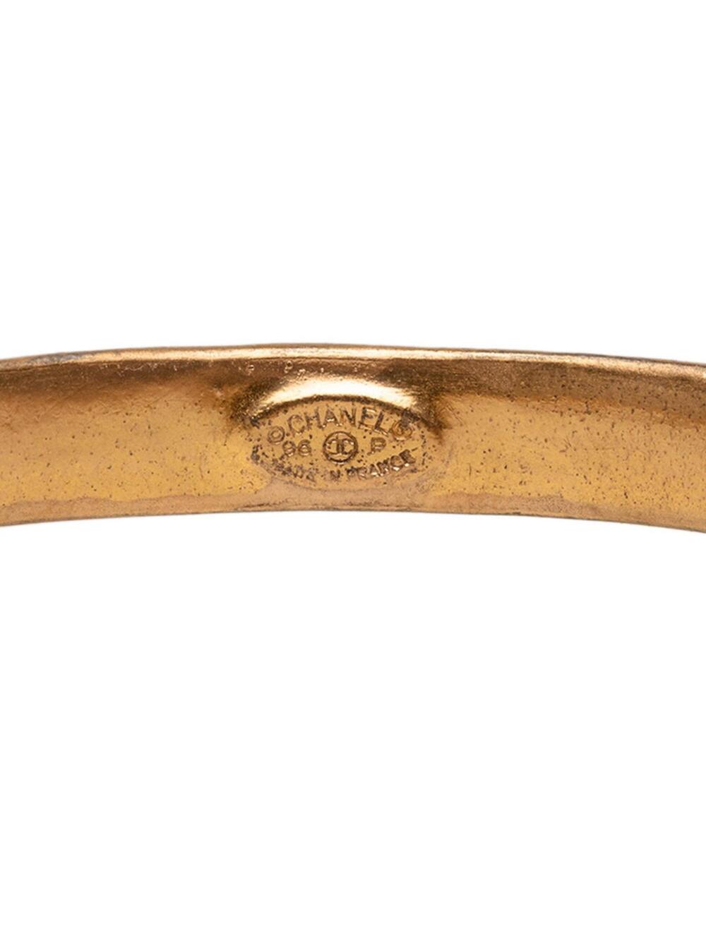 Chanel Cc Logo Bracelet Metal #276331C79B - Picture 4 of 4